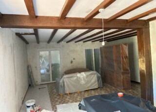 peinture d'un salon
